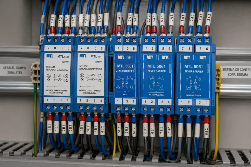 Montaje profesional de instalaciones eléctricas antideflagrantes Gaherma en zonas ATEX clasificadas con seguridad y normativa