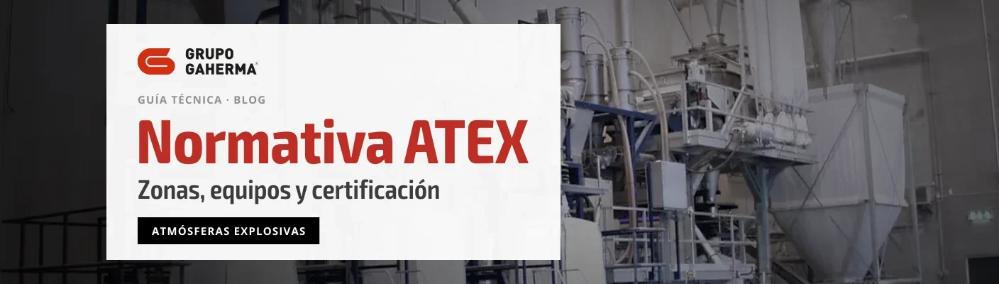 Normativa ATEX: zonas, equipos y certificación, guía técnica de Grupo Gaherma sobre una estación de vaciado de big bags